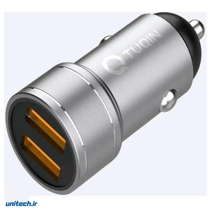 شارژر فندکی 18 وات کیوتوکین مدل QC24 دو پورت Type C SEY04C